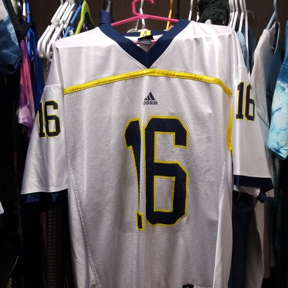 Adidas Michigan Jersey #16 Size L